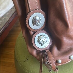 Brown Leather Shoulder Bag